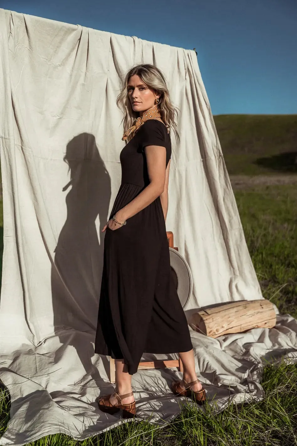 Skylar Jumpsuit in Black sold by bohme product image thumbnail 2