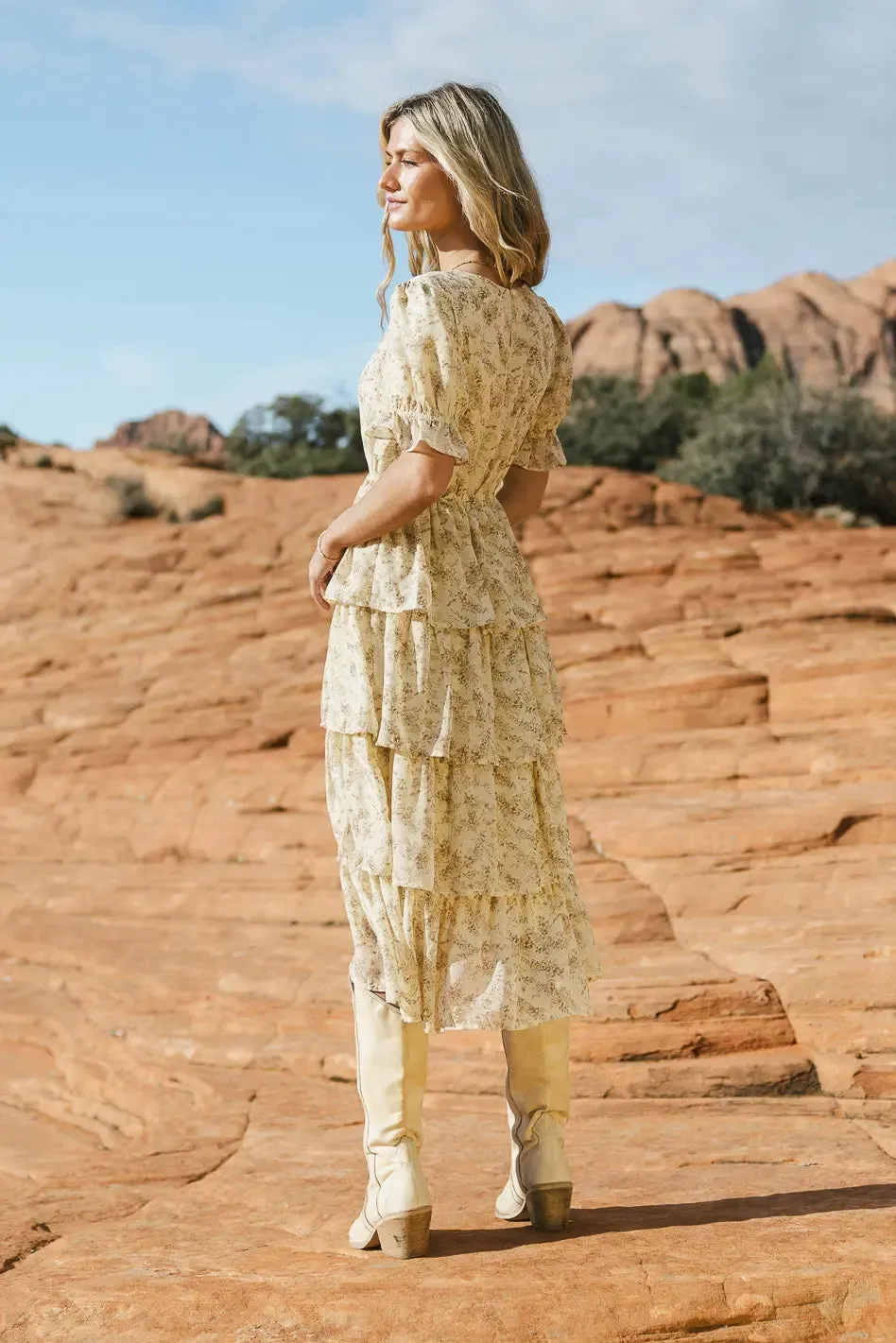 Lillian Floral Dress - FINAL SALE sold by bohme product image thumbnail 3