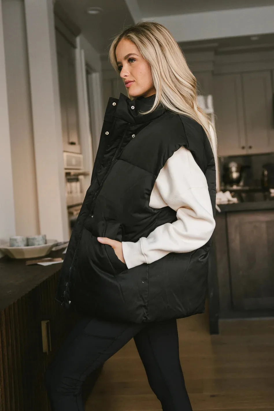 Sybil Puffer Vest - FINAL SALE sold by bohme product image thumbnail 3
