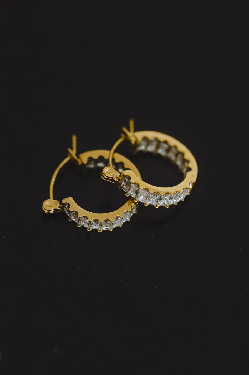 Mila Hoop Earrings - FINAL SALE sold by bohme product image thumbnail 4