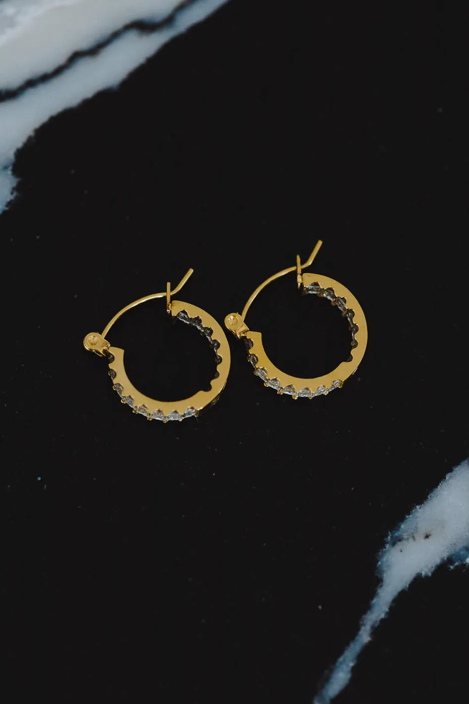 Mila Hoop Earrings - FINAL SALE sold by bohme product image thumbnail 3