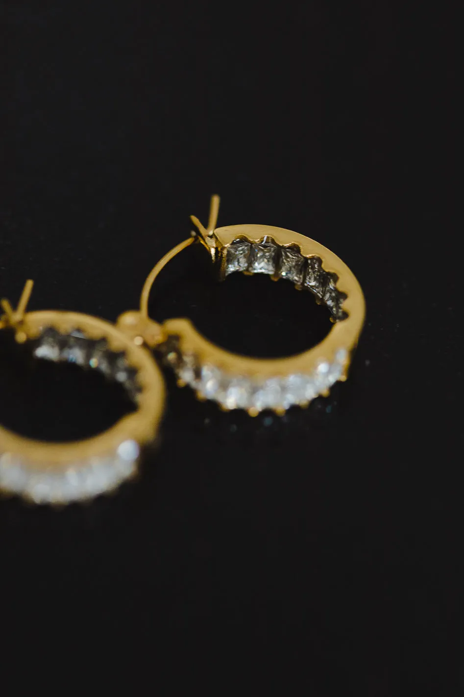 Mila Hoop Earrings - FINAL SALE sold by bohme product image thumbnail 2