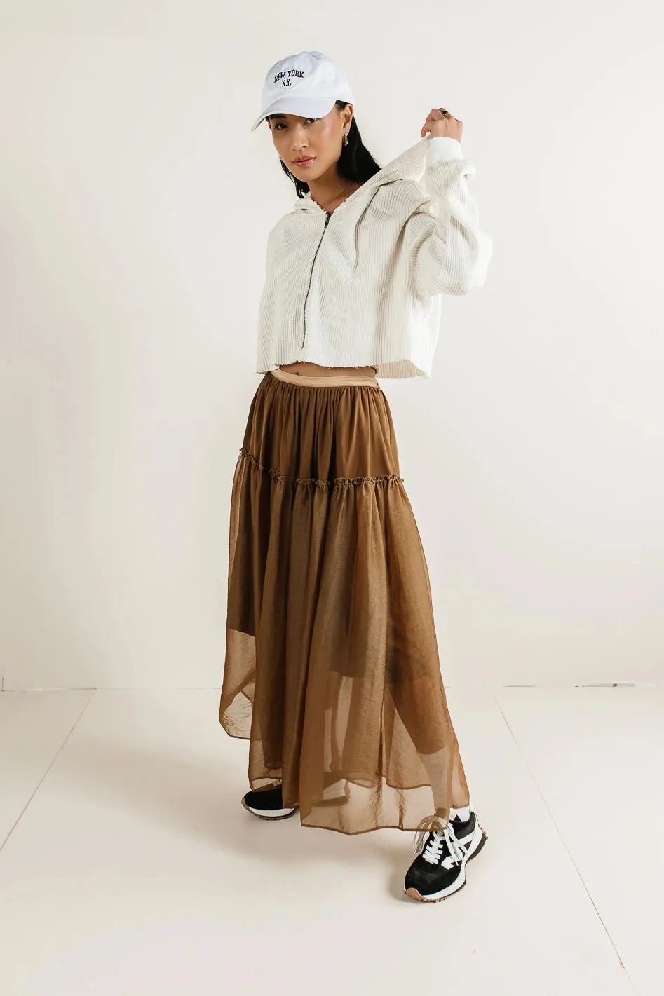 Anna Zip Up in Cream - FINAL SALE sold by bohme product image thumbnail 5