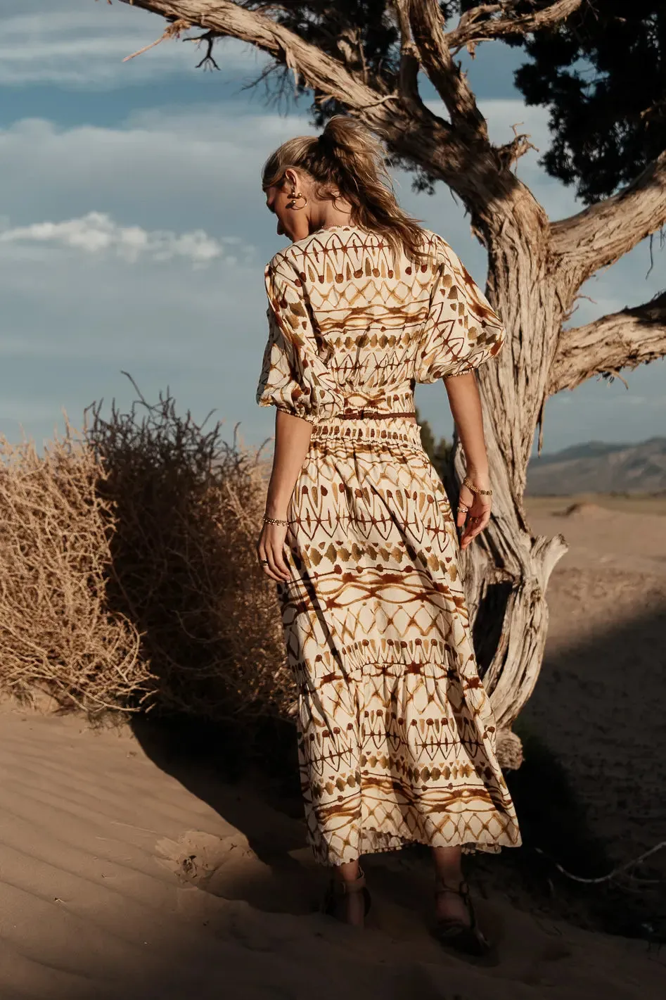 Chrissy Abstract Skirt - FINAL SALE sold by bohme product image thumbnail 5