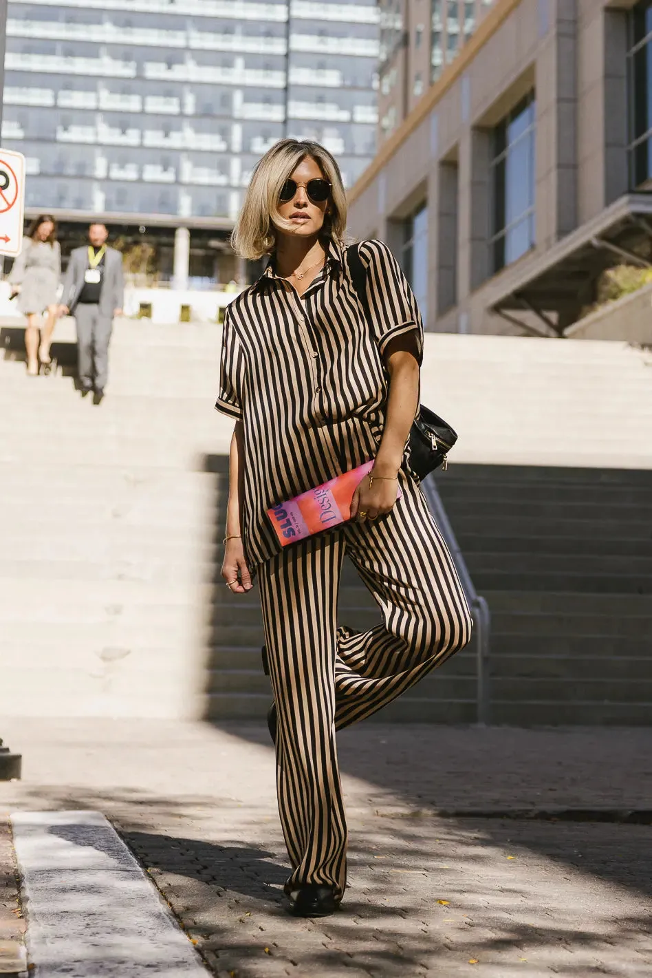 Max Striped Pants - FINAL SALE sold by bohme product image thumbnail 3