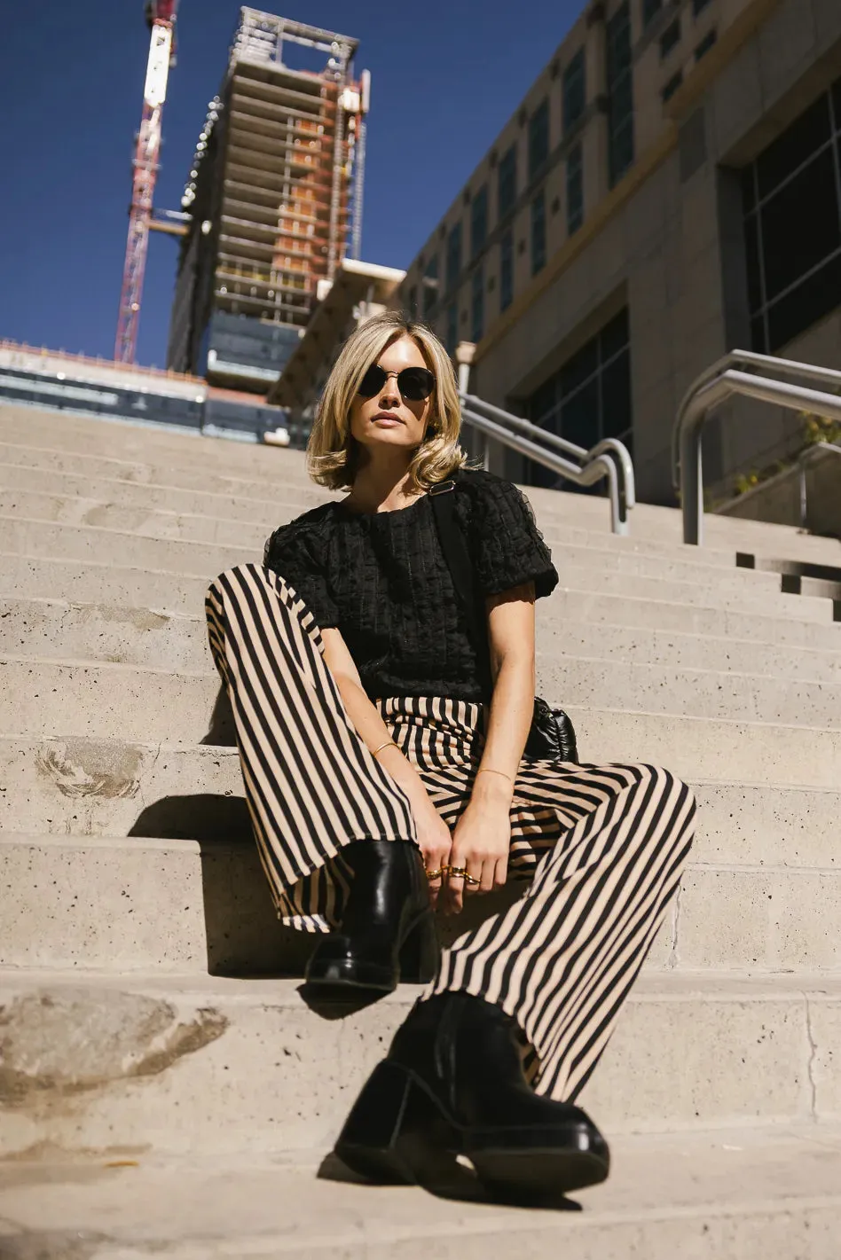 Max Striped Pants - FINAL SALE sold by bohme product image thumbnail 4