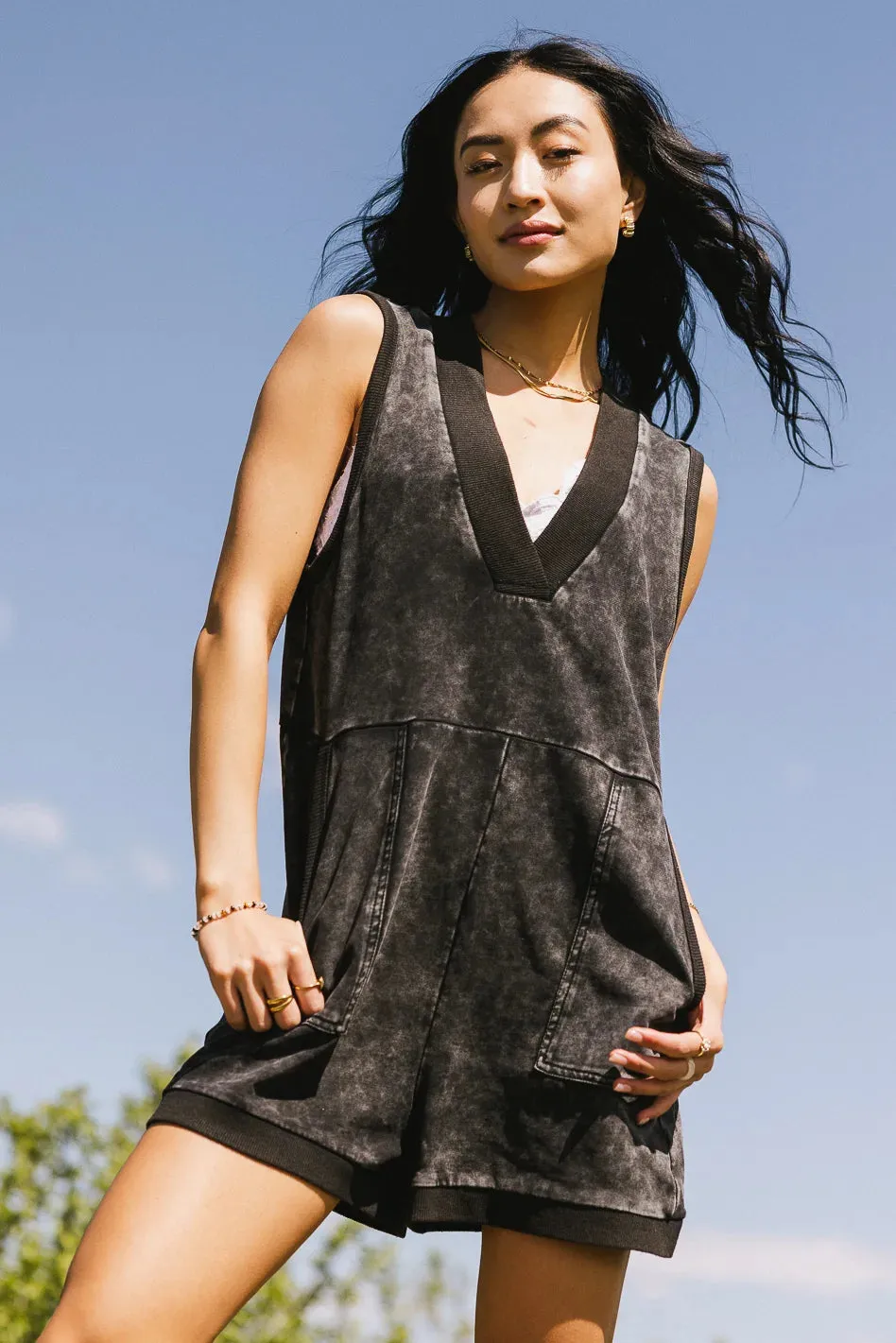 Yvette Jumpsuit in Black sold by bohme product image thumbnail 2
