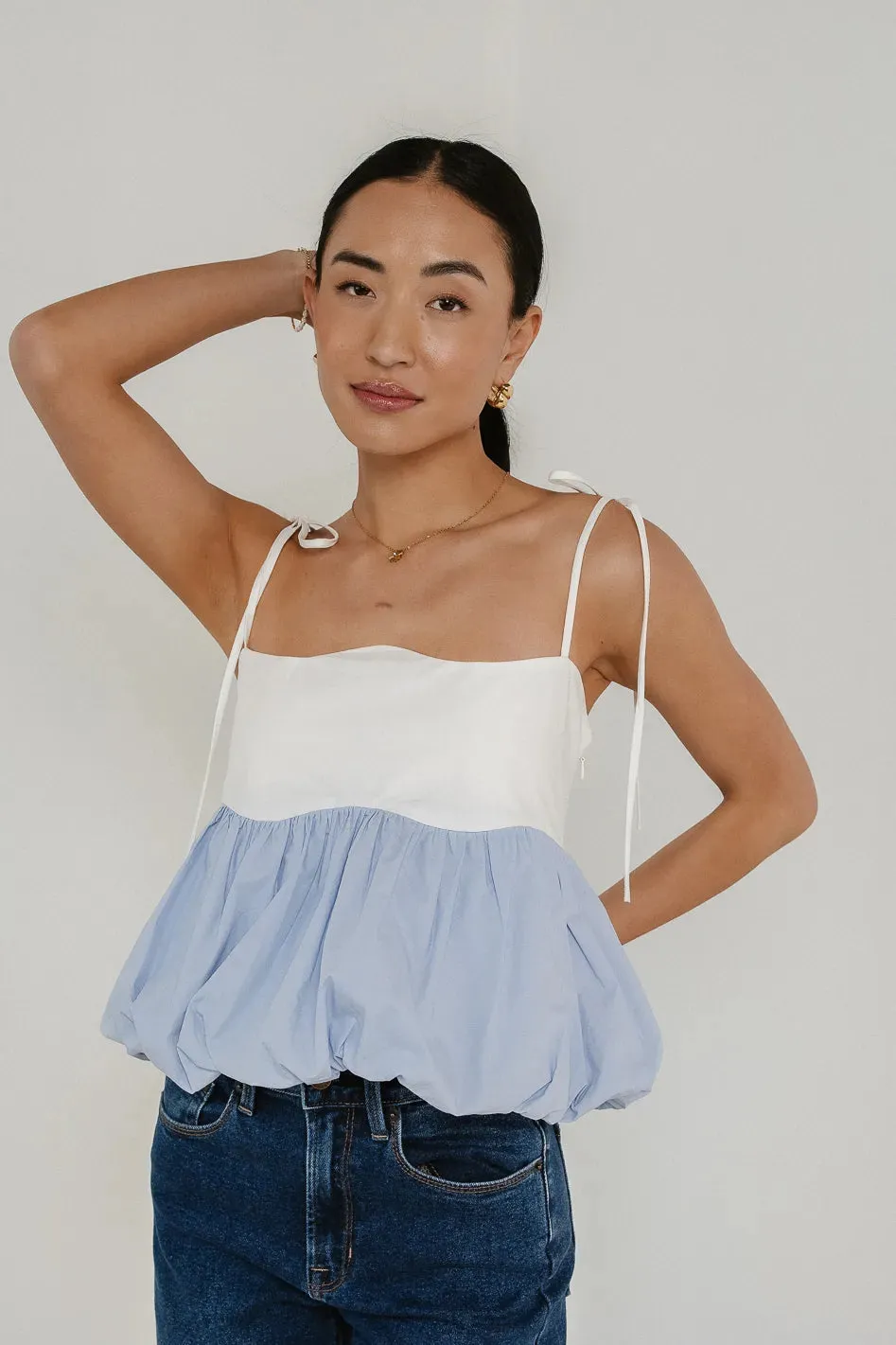 Opal Bubble Hem Top - FINAL SALE sold by bohme product image thumbnail 4