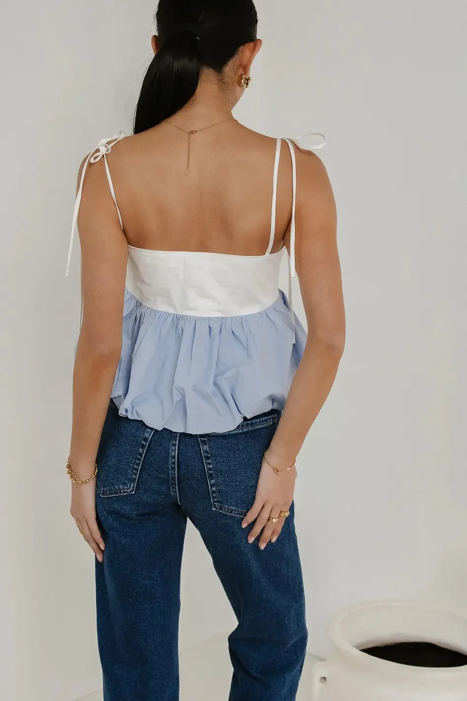 Opal Bubble Hem Top - FINAL SALE sold by bohme product image thumbnail 2