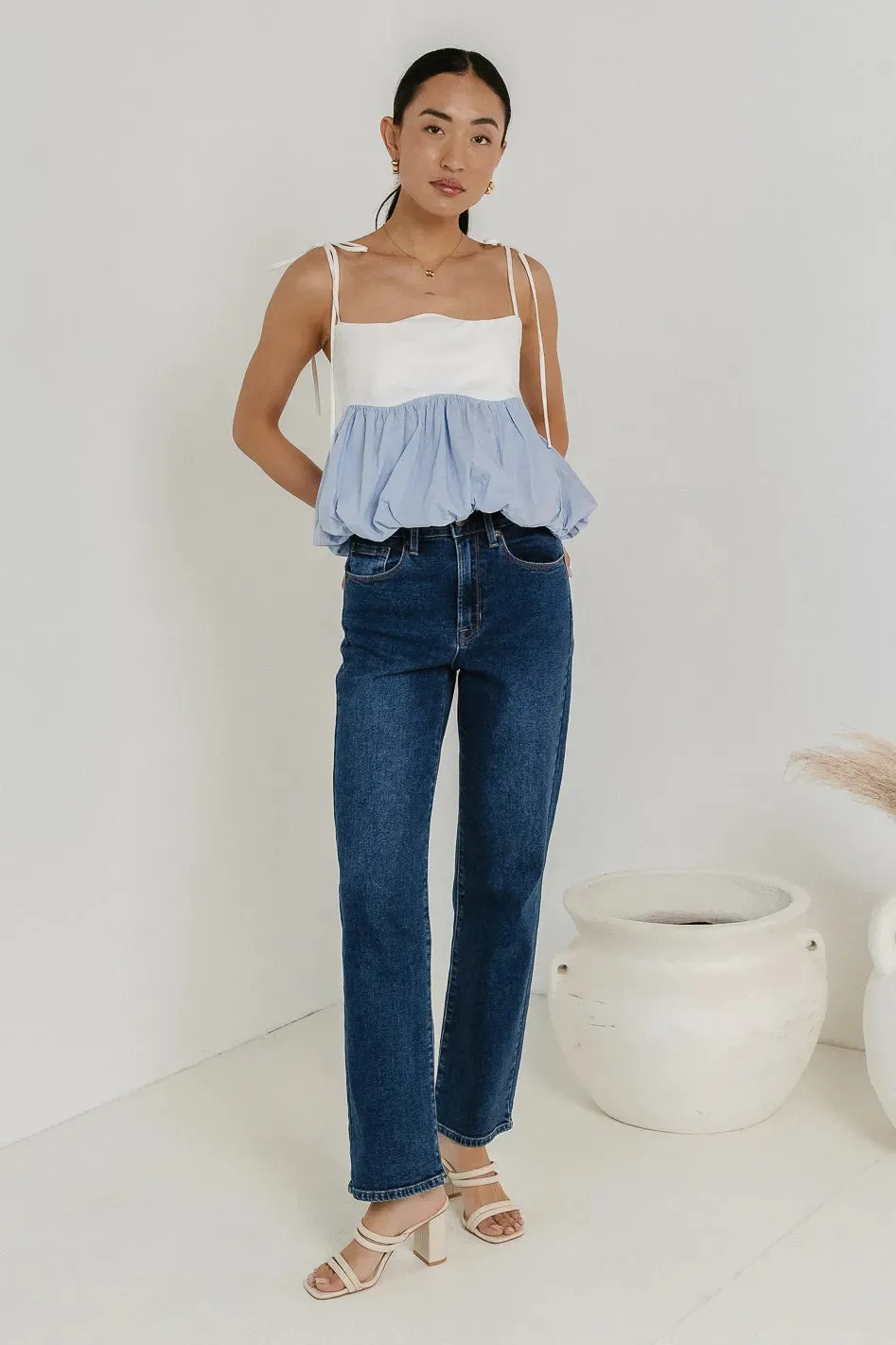 Opal Bubble Hem Top - FINAL SALE sold by bohme product image thumbnail 3