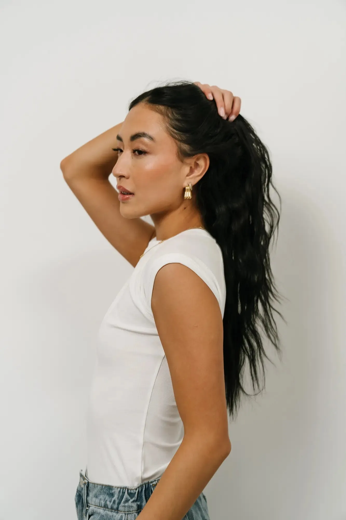 Sadie T-Shirt in White - FINAL SALE sold by bohme product image thumbnail 5