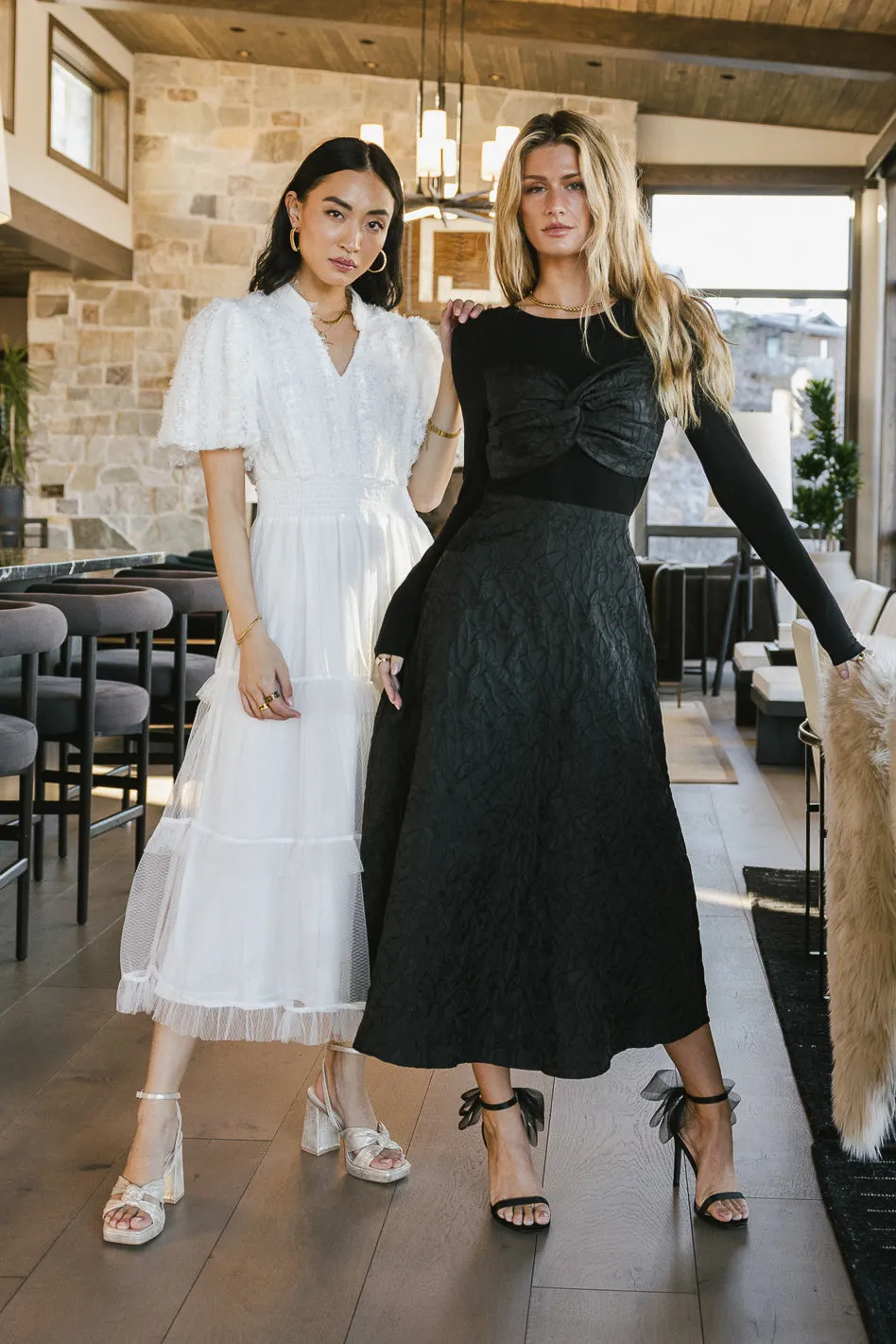 Aylin Textured Dress - FINAL SALE sold by bohme