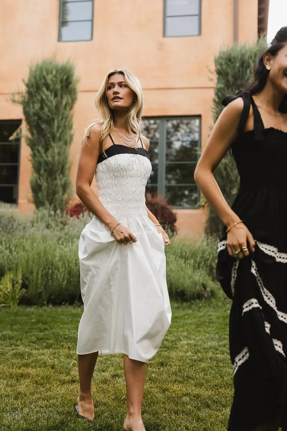 Mim Smocked Midi Dress - FINAL SALE sold by bohme product image thumbnail 5