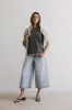 Bruce Culottes in Light Wash - FINAL SALE sold by bohme