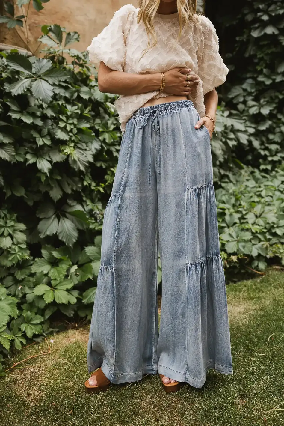 Nola Gathered Pants sold by bohme product image thumbnail 3