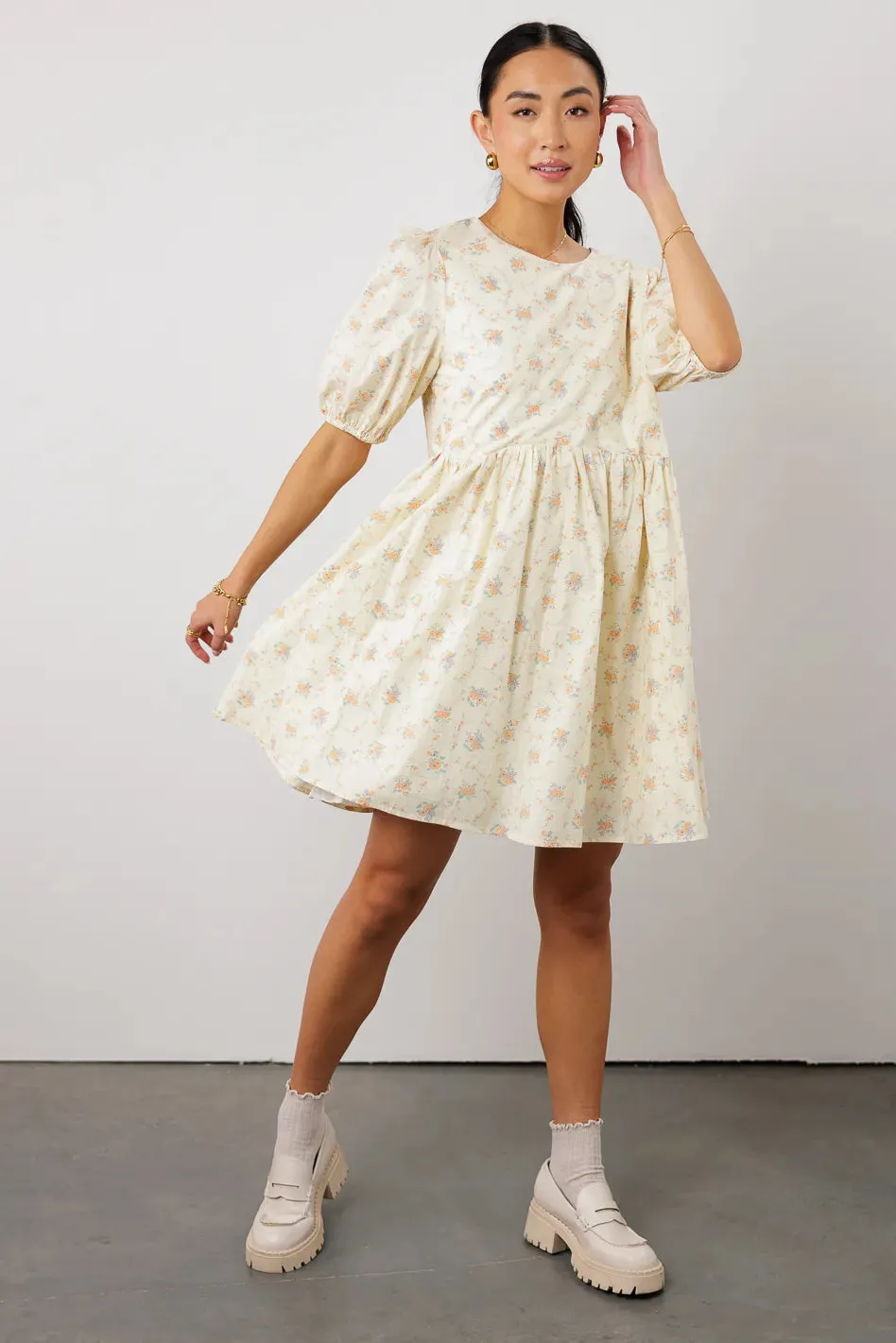 Kennedy Floral Mini Dress - FINAL SALE sold by bohme product image thumbnail 5