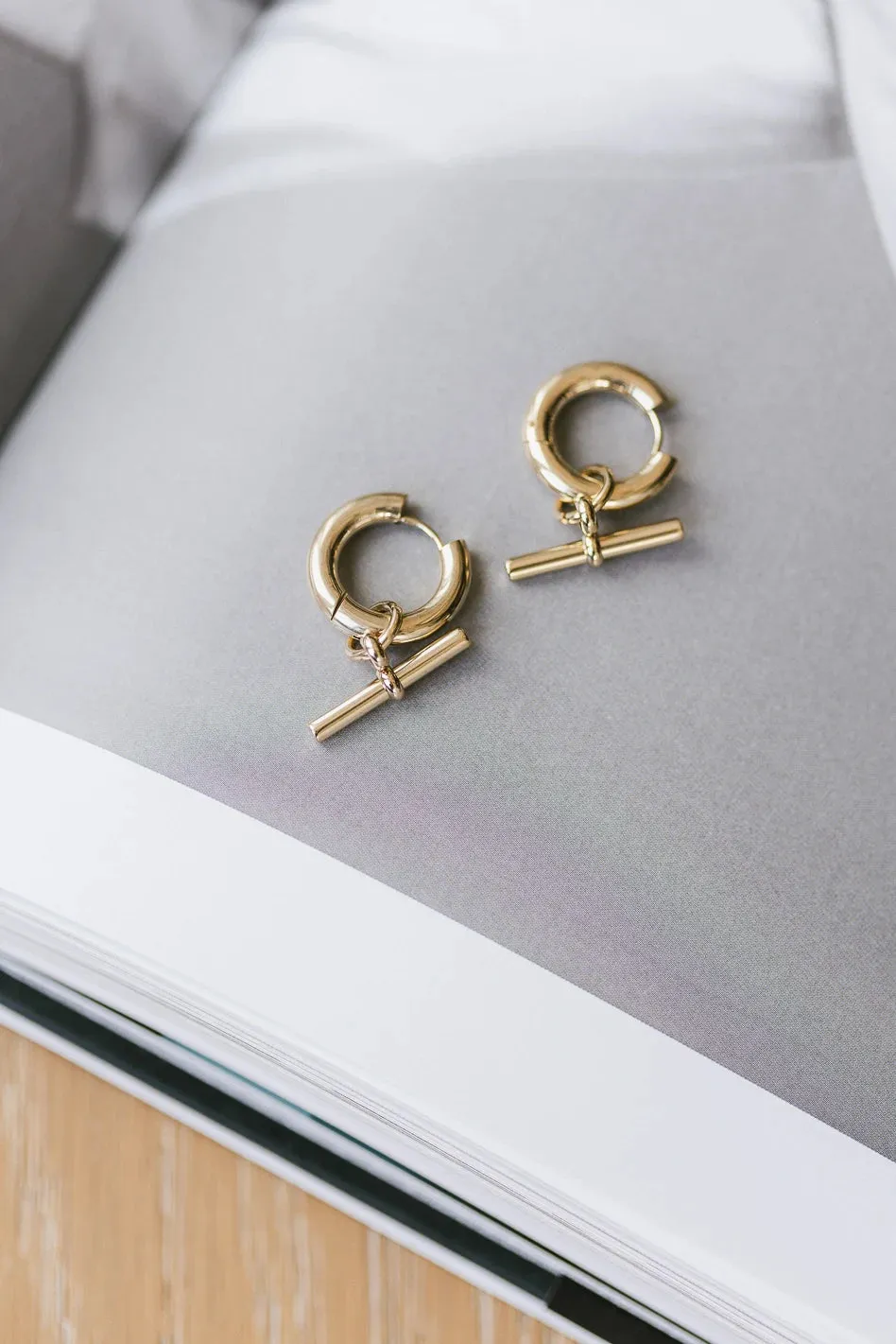 Katerina Hoop Earrings sold by bohme