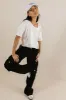 Phoebe Cargo Jeans in Black - FINAL SALE sold by bohme