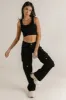 Phoebe Cargo Jeans in Black - FINAL SALE sold by bohme