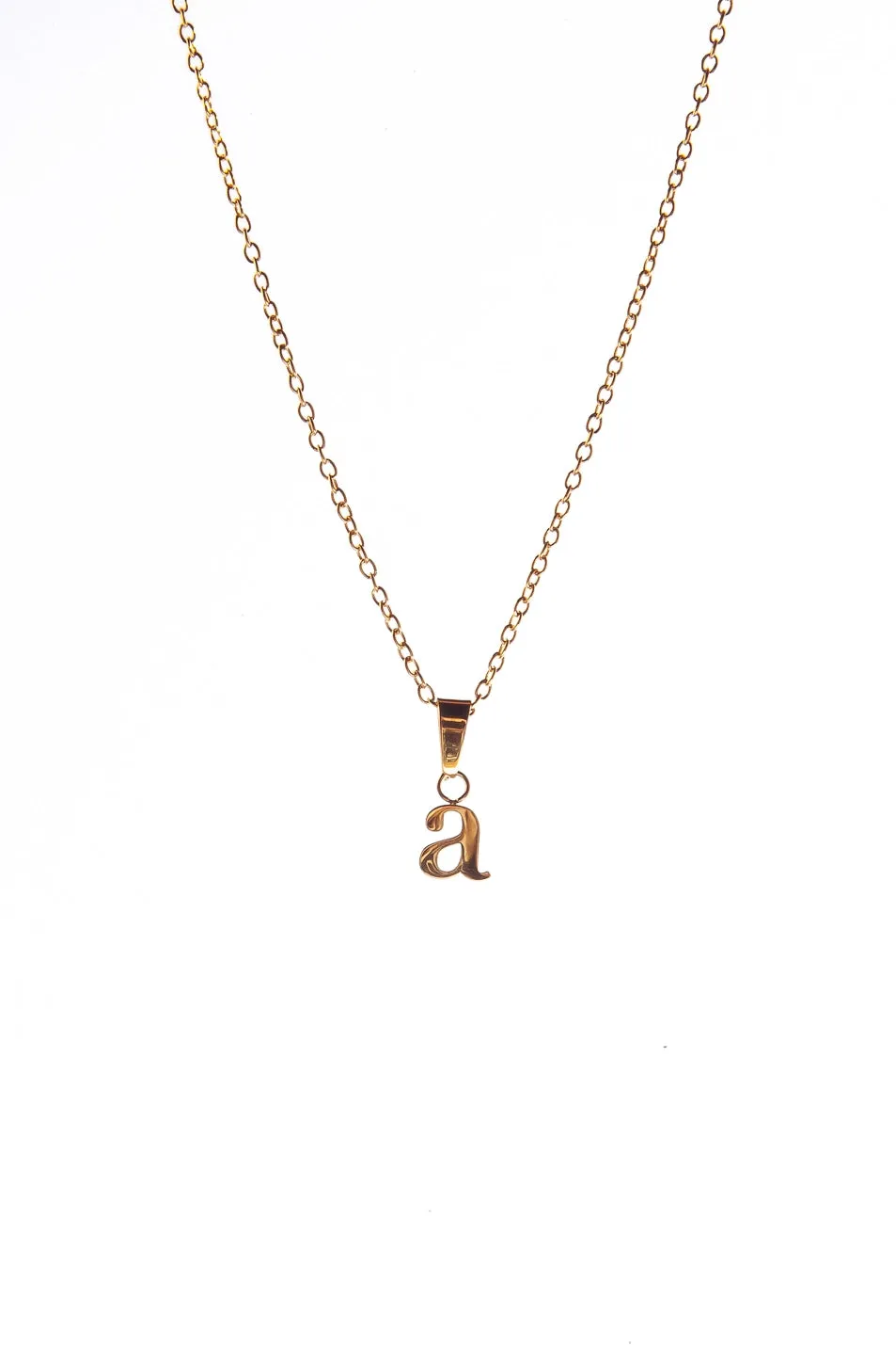 Nella Initial Necklace - Tarnish Free - FINAL SALE sold by bohme