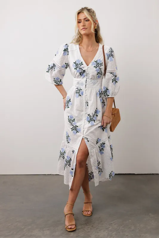 Floral Embroidered Lace Dress - FINAL SALE sold by bohme