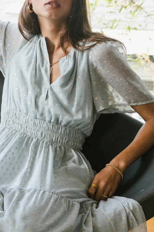 Fiona Maxi Dress in Blue - FINAL SALE sold by bohme