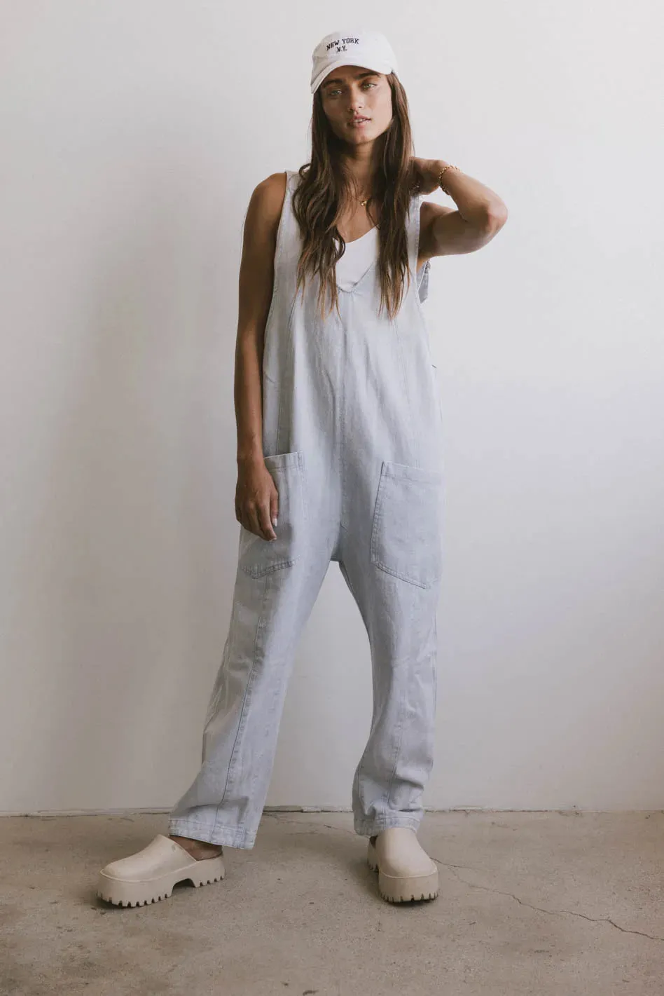 Marie Jumpsuit in Blue - FINAL SALE sold by bohme product image thumbnail 4