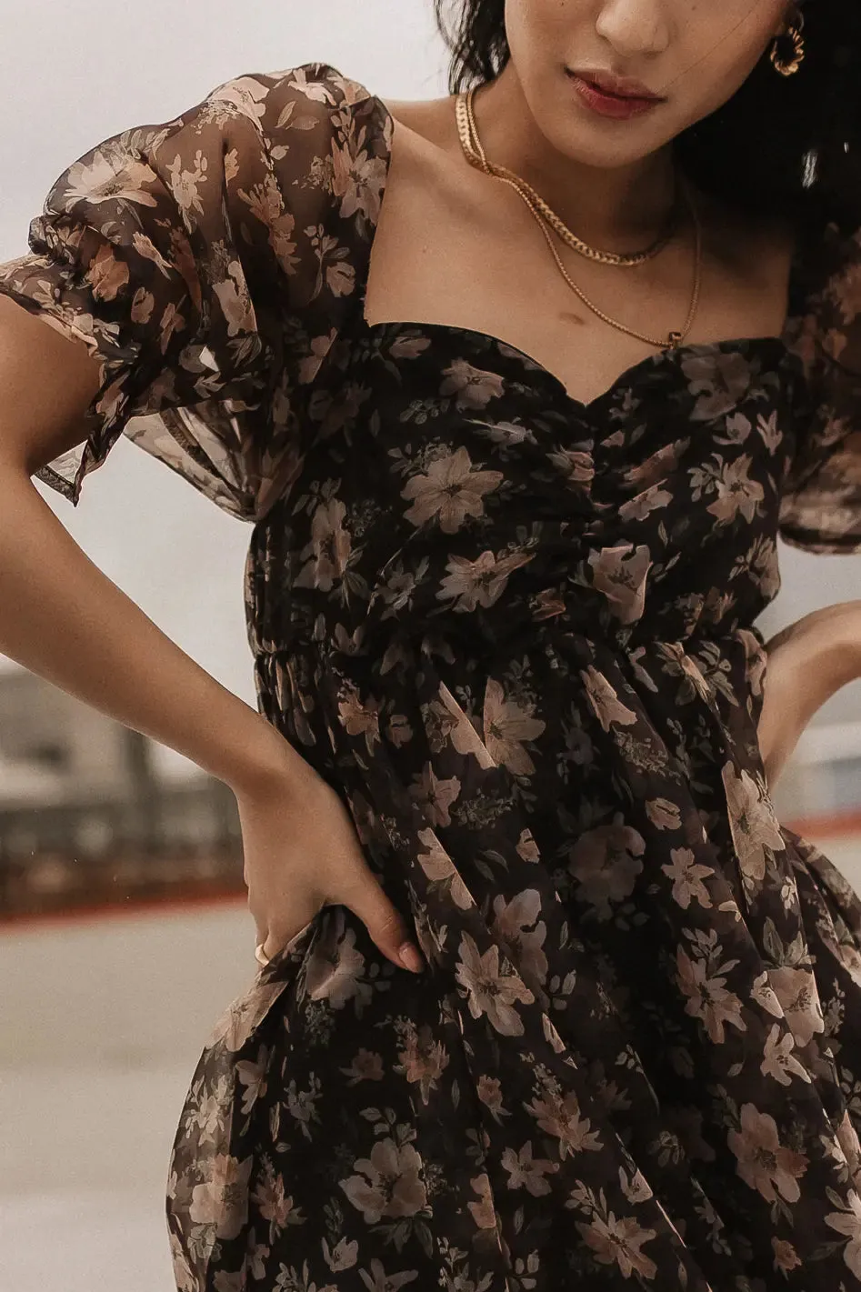 Marcella Floral Mini Dress - FINAL SALE sold by bohme