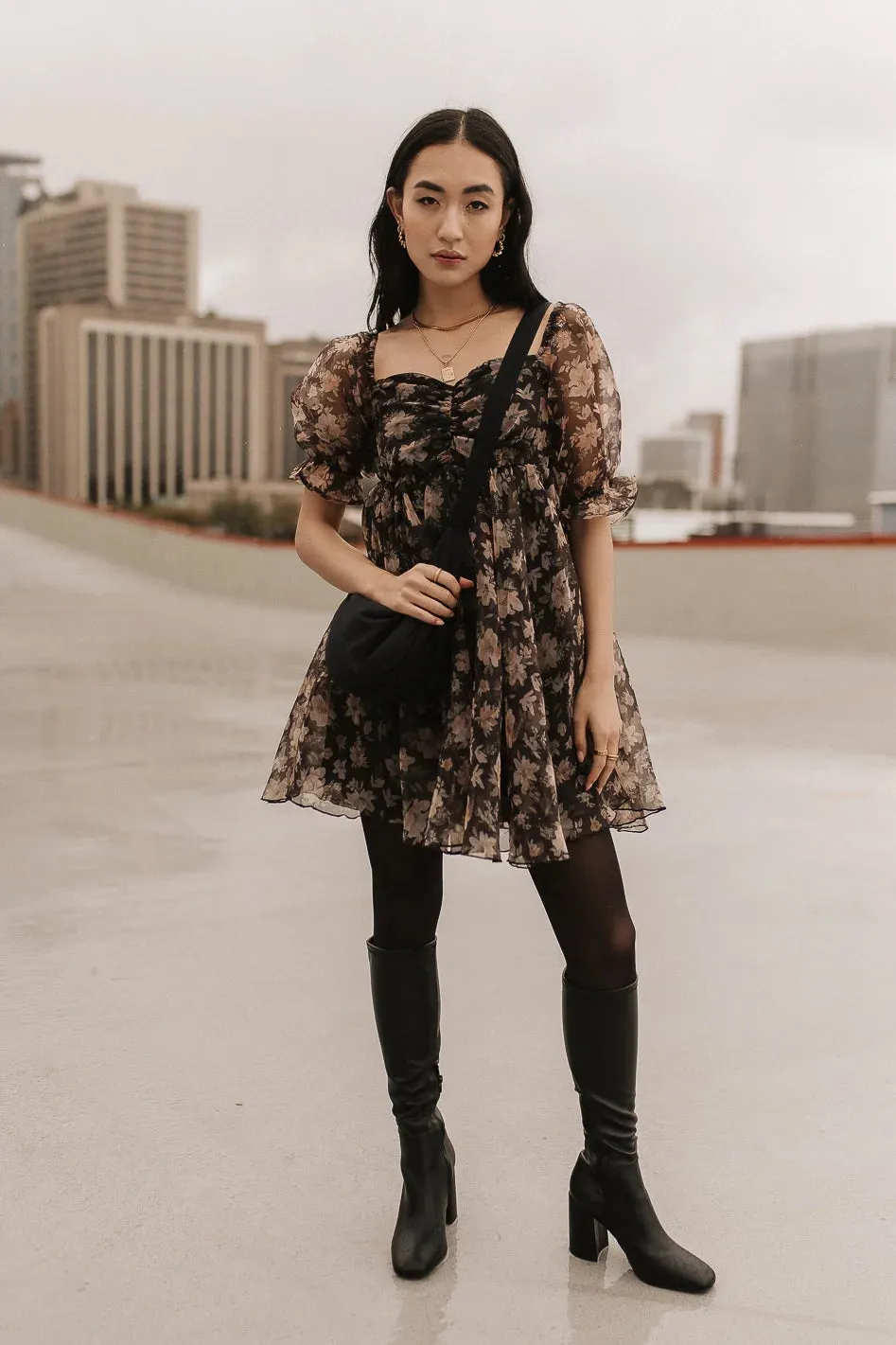 Marcella Floral Mini Dress - FINAL SALE sold by bohme product image thumbnail 5