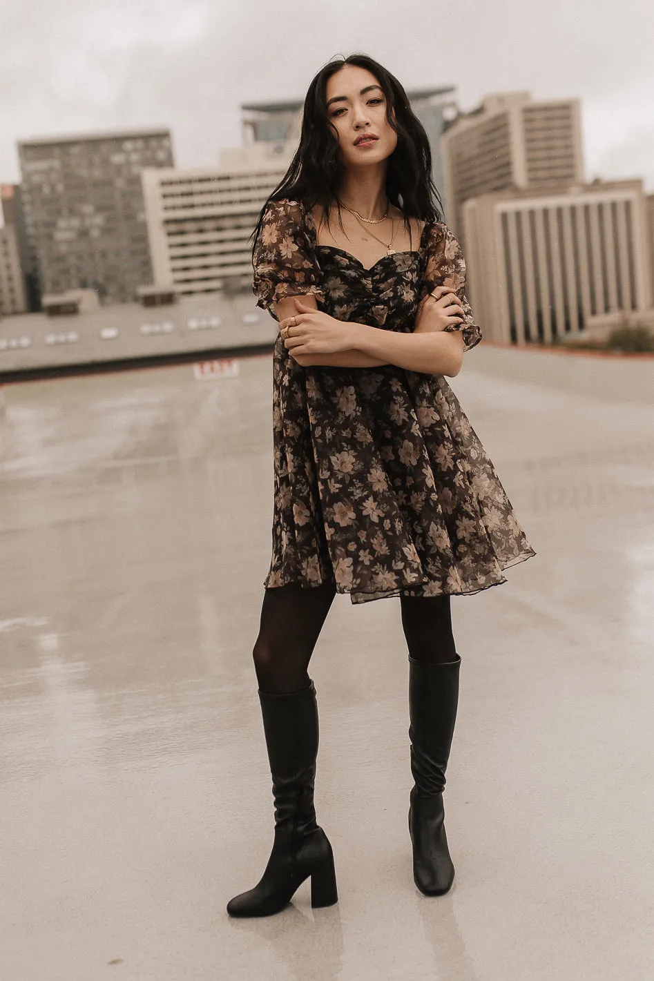 Marcella Floral Mini Dress - FINAL SALE sold by bohme product image thumbnail 3