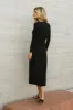 Hollis Ribbed Dress in Black - FINAL SALE sold by bohme
