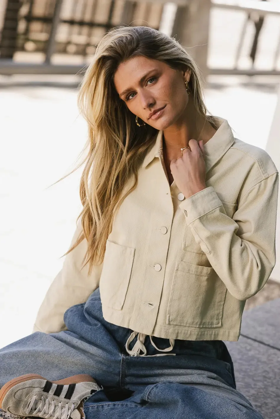Brandy Cropped Jacket sold by bohme product image thumbnail 5