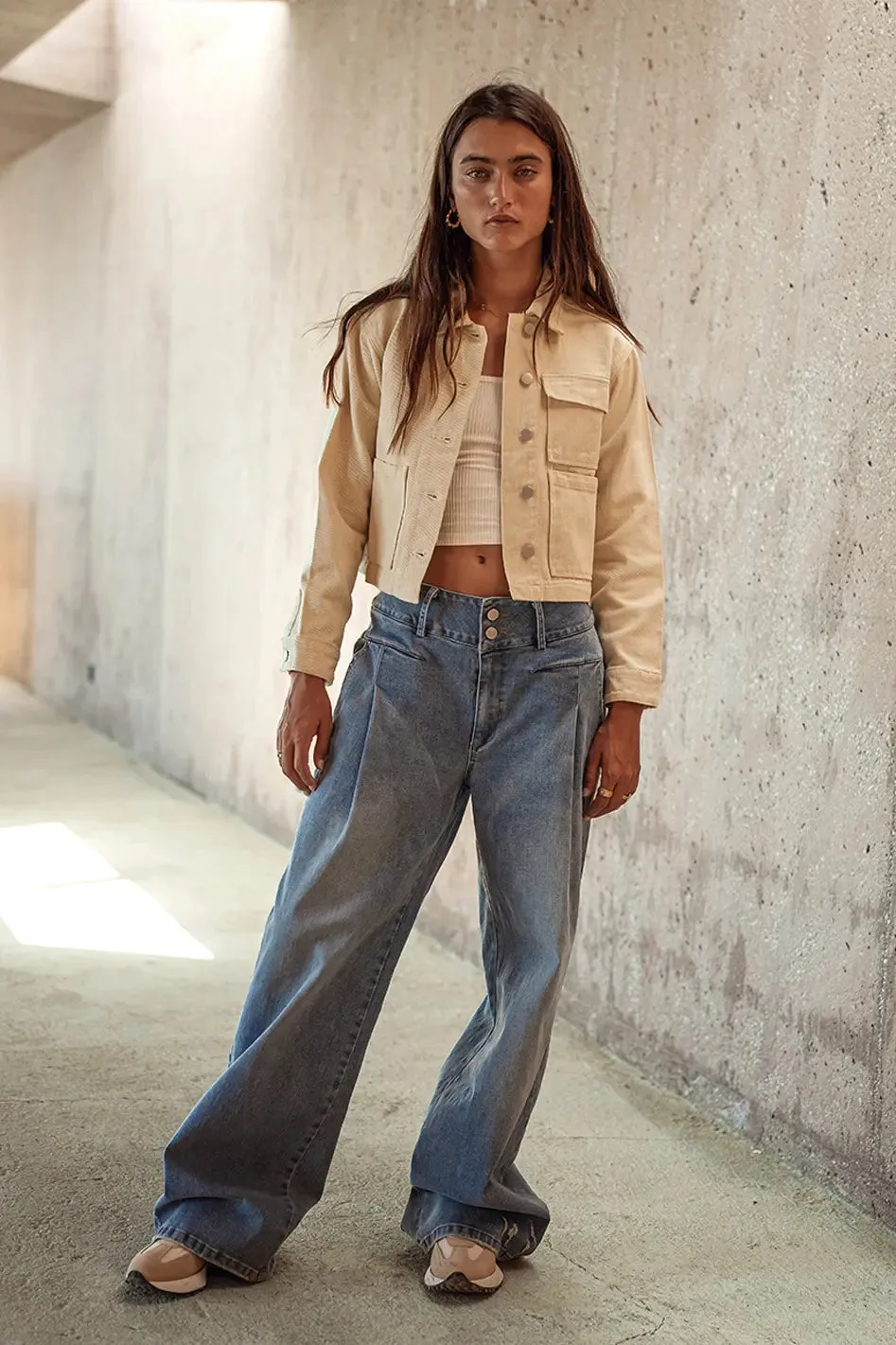 Brandy Cropped Jacket sold by bohme product image thumbnail 2