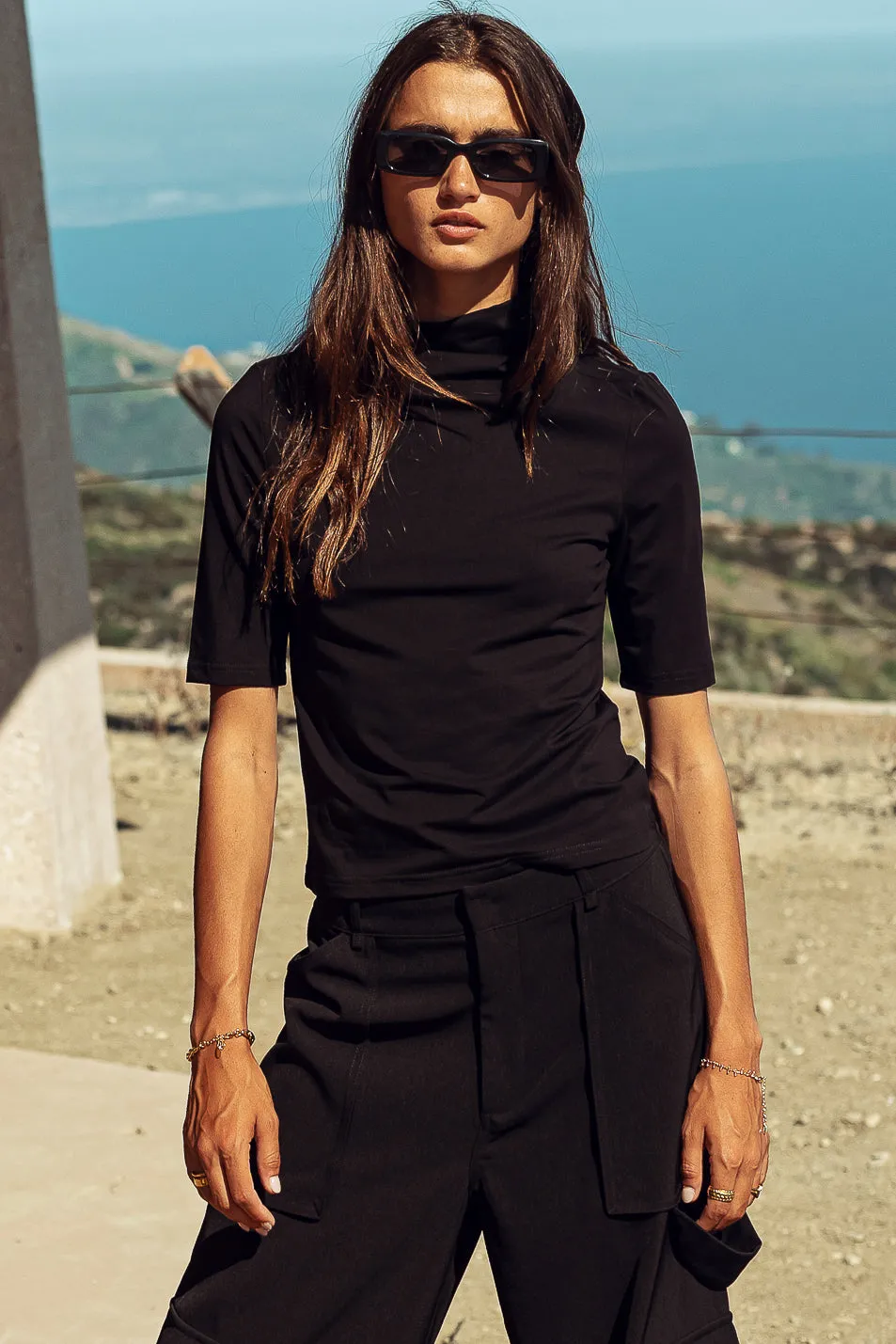 Ashley Top in Black - FINAL SALE sold by bohme product image thumbnail 2