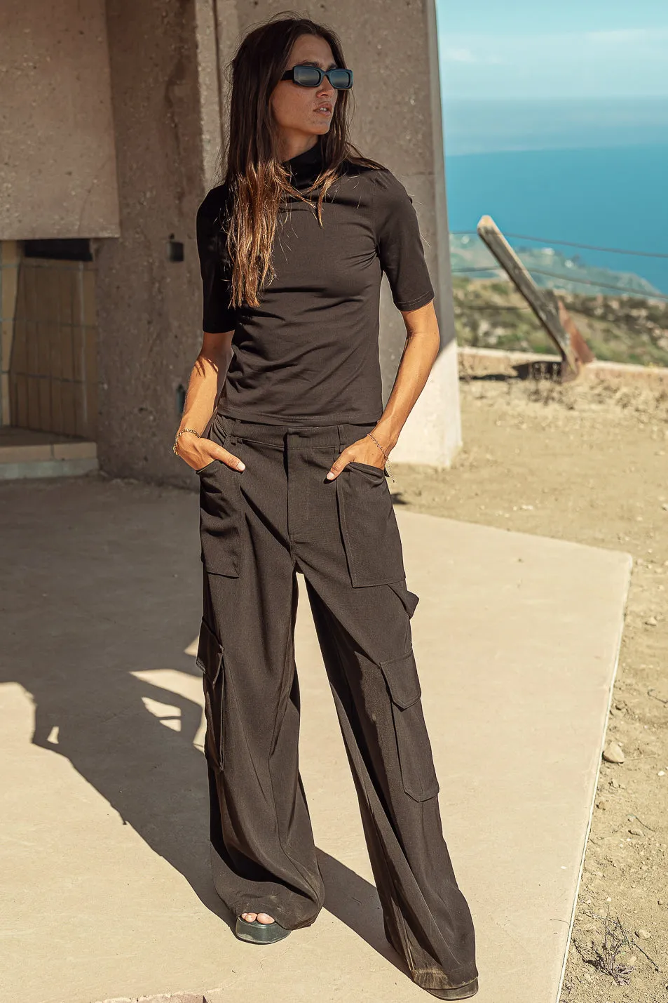 Ashley Top in Black - FINAL SALE sold by bohme product image thumbnail 4