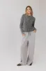 Luisa Wide Leg Pants in Grey - FINAL SALE sold by bohme