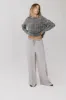 Luisa Wide Leg Pants in Grey - FINAL SALE sold by bohme
