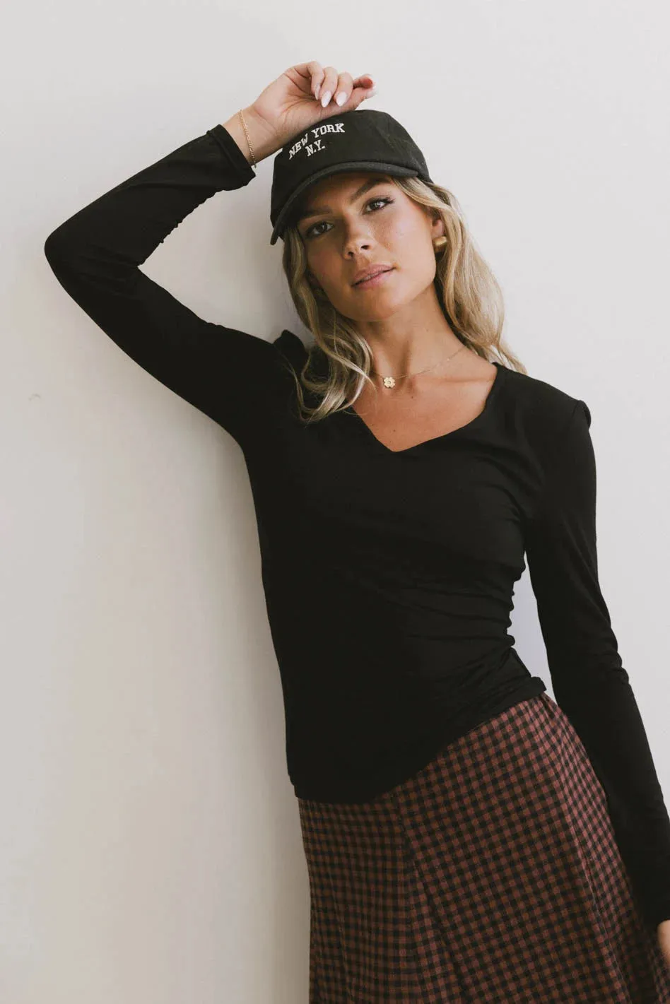 Iris Basic Top in Black - FINAL SALE sold by bohme product image thumbnail 3