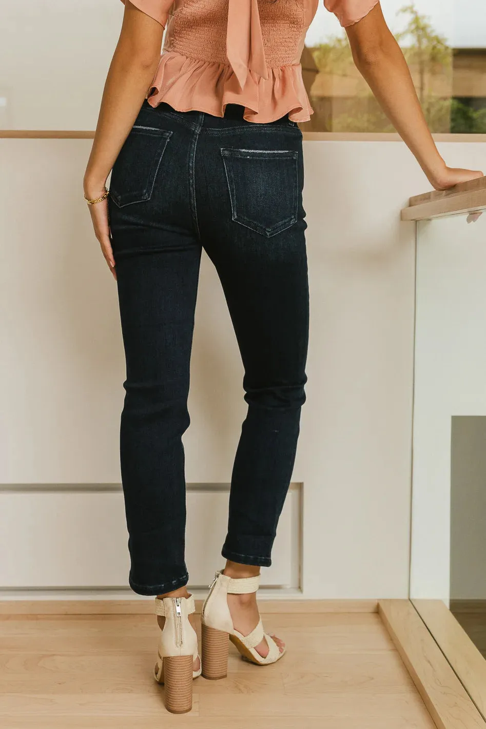 Maria Slim Straight Leg Jeans - FINAL SALE sold by bohme product image thumbnail 4