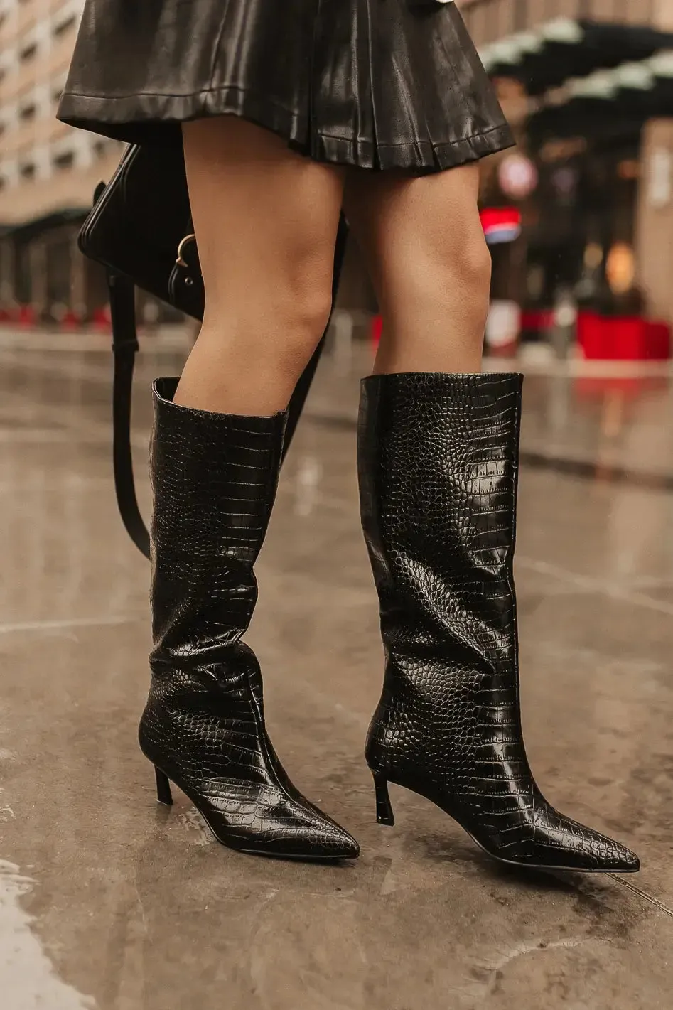 Steve Madden Leather Lavan Boots - FINAL SALE sold by bohme