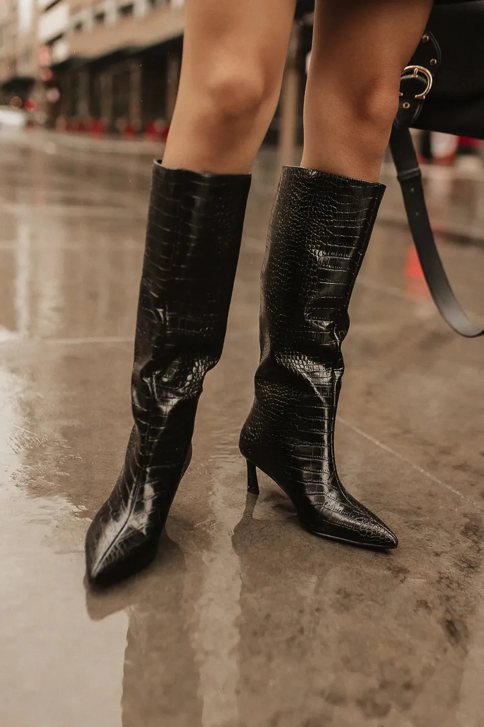 Steve Madden Leather Lavan Boots - FINAL SALE sold by bohme product image thumbnail 4