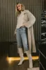 Emily Long Cardigan in Beige sold by bohme