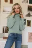 Shea Turtleneck Sweater in Green - FINAL SALE sold by bohme