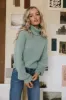 Shea Turtleneck Sweater in Green - FINAL SALE sold by bohme