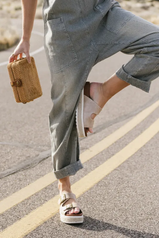 Kely Platform Sandals in Mocha - FINAL SALE sold by bohme