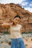 Aella Ribbed Top in Mocha - FINAL SALE sold by bohme