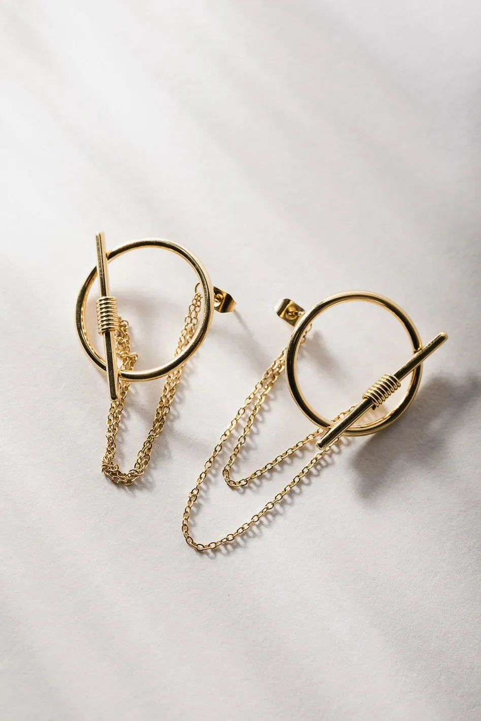 Quinn Earrings - Tarnish Free sold by bohme