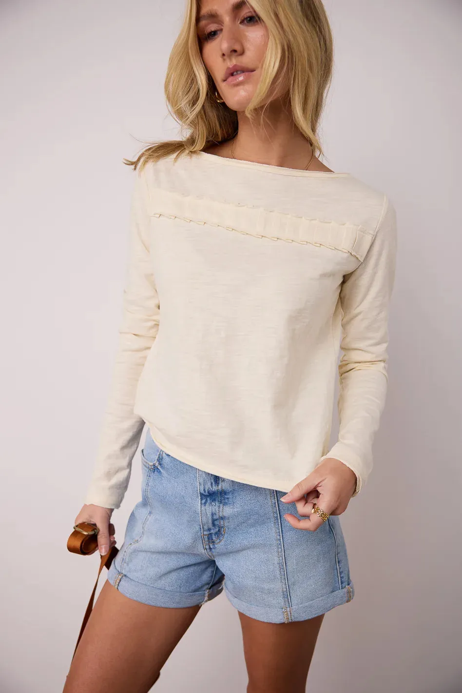 Lainey Knit Top - FINAL SALE sold by bohme product image thumbnail 4