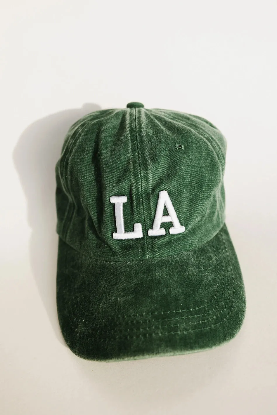 LA Baseball Cap in Emerald sold by bohme product image thumbnail 2