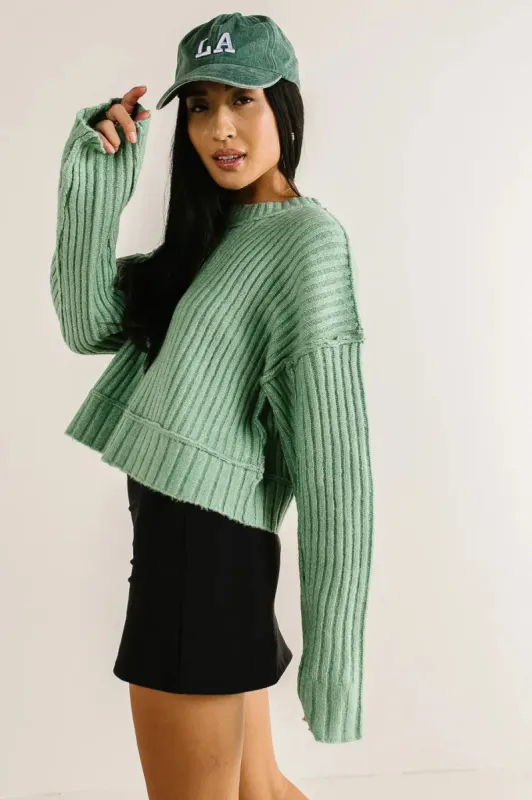 LA Baseball Cap in Emerald sold by bohme